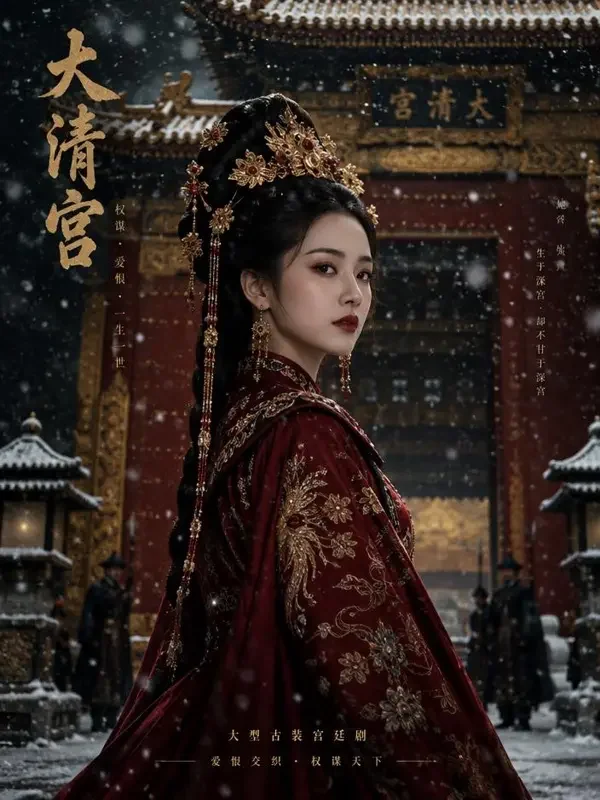 入宫·不回头封面：她入宫那天就发过誓：这一次，绝不回头。