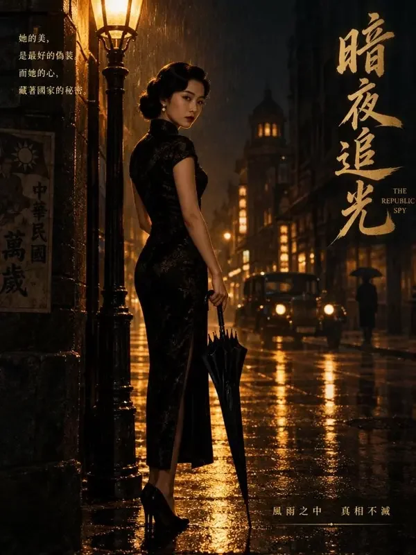 夜色潜名封面：她有三个身份，却只有一个名字被他真正记住。
